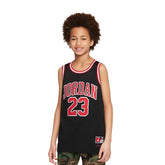 Canotta Ragazzo Nike Mesh Jordan 23 Nero Rosso | NonSoloSport