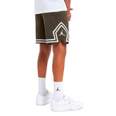 Shorts Ragazzo Nike Jordan Diamond Verde Cachi | NonSoloSport