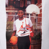 T-Shirt Bambino Nike Jordan MJ Photo Bianco Rosso | NonSoloSport