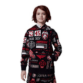 Felpa Bambino Nike Jordan Essentials Nero Rosso | NonSoloSport