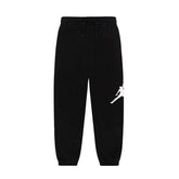 Pantalone Jogger Ragazzo Jordan Logo Jumpman Loose Nero Bianco | NonSoloSport