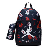 Zaino Nike Jordan Air School Nero Rosso | NonSoloSport