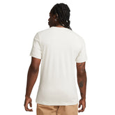 T-Shirt Uomo Nike Small Logo Nsw Club Bianco Sporco | NonSoloSport