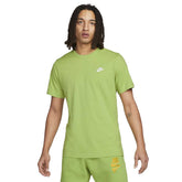 Nike T-Shirt Small Logo Nsw Club Uomo Verde | NonSoloSport
