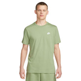 Nike T-Shirt Small Logo Nsw Club Uomo Verde | NonSoloSport