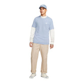 Nike T-Shirt Sportswear Club Uomo Azzurro | NonSoloSport