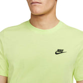 Nike T-Shirt Sportswear Club Uomo Verde | NonSoloSport