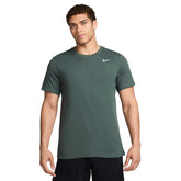 T-Shirt Uomo Nike Manica Corta Cotone Dri-Fit -Dry Verde | NonSoloSport