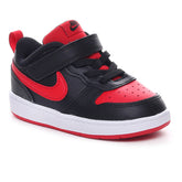 Nike Court Borough Low 2 Bambino Rosso Nero | NonSoloSport