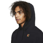 Nike Felpa NikeCourt Uomo Nero | NonSoloSport