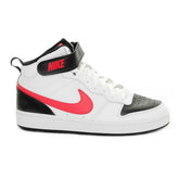 Nike Court Borough Mid 2 Gs Bambino Bianco Nero | NonSoloSport