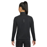 Nike Maglia Pacer Running con Zip 1/4 Donna Nero | NonSoloSport