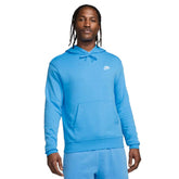 Nike Felpa Cappuccio Club Uomo Grigio | NonSoloSport