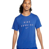 Nike T-Shirt Miler Run Division Uomo Blu | NonSoloSport