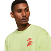 Nike T-Shirt Nsw World Tour Uomo Lime | NonSoloSport