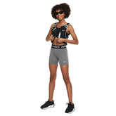 Shorts Ragazza Nike Pro Grigio Nero | NonSoloSport