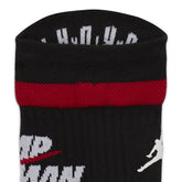 Nike Calze Jordan Legacy Crew Uomo Nero Rosso | NonSoloSport
