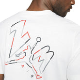 Nike T-Shirt Jordan Jumpman 23 AIR Uomo Bianco | NonSoloSport