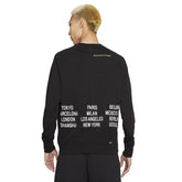 Nike Felpa World Tour Uomo Nero | NonSoloSport