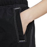 Nike Short Sportswear Swoosh Donna Nero Bianco | NonSoloSport