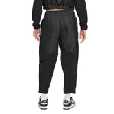 Nike Pantaloni Woven Pile Open Swoosh Donna Nero | NonSoloSport