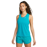 Canotta Donna Nike Dri-FIT Race Azzurro | NonSoloSport
