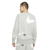 Nike Maglia Sportswear Swoosh Uomo Grigio | NonSoloSport