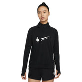 Nike Midlayer Dri-FIT Swoosh Run Uomo Nero | NonSoloSport