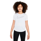 Nike T-Shirt Big Logo Swoosh Bambino Bianco | NonSoloSport