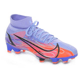 Nike Mercurial Superfly 8 Pro KM Fg Uomo Viola Rosso | NonSoloSport