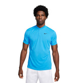 T-Shirt Uomo Nike Nkct Dri Fit Blade Solid Azzurro | NonSoloSport