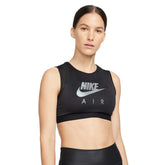 Nike Top Air Mesh Donna Nero | NonSoloSport
