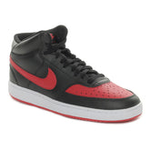 Nike Court Vision Mid Uomo Nero Rosso | NonSoloSport