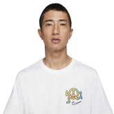 Nike T-Shirt Peace Love Uomo Bianco | NonSoloSport