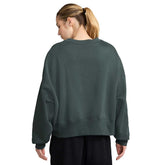 Felpa Donna Nike Sportswear Phoenix Fleece Verde | NonSoloSport