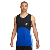 Nike Canotta Starting Five Uomo Grigio Nero | NonSoloSport