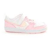 Sneakers Bambino Nike Court Borough Low Recraft Nero Bianco Oro | NonSoloSport