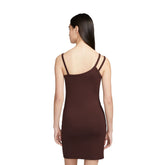 Nike Abito Assimmetrico Donna Marrone | NonSoloSport