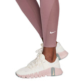 Leggings Donna Nike One Viola Platino | NonSoloSport