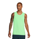 Nike Canotta Miler Uomo Verde | NonSoloSport