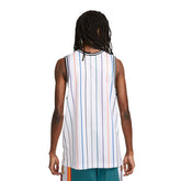 Nike Canotta Dri Fit Stripe Uomo Bianco | NonSoloSport