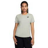 T-Shirt Donna Nike Sportswear Club Essentials Verde | NonSoloSport