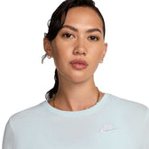 T-Shirt Donna Nike Club Azzurro | NonSoloSport