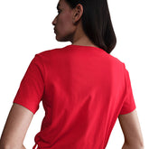 T-Shirt Donna Nike Sportswear Club Essentials Rosso | NonSoloSport