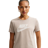 T-Shirt Donna Nike Sportswear Essentials Beige | NonSoloSport