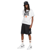 T-Shirt Uomo Nike Sportswear Bianco Nero | NonSoloSport