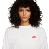 Nike Shirt Sportswear Donna Bianco | NonSoloSport