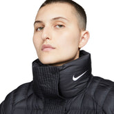 Nike Parka Sportswear Swoosh Puffer PrimaLoft Donna Nero | NonSoloSport
