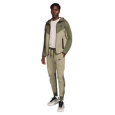 Felpa Uomo Nike Tech Fleece Army Khaki | NonSoloSport