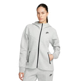 Nike Felpa Sportswear Tech Fleece Windrunner Donna Grigio | NonSoloSport